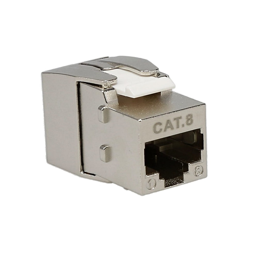 CAT8 RJ45 Tool Less Shielded Keystone Jack CAT8 RJ45 Tool Less Shielded Keystone Jack